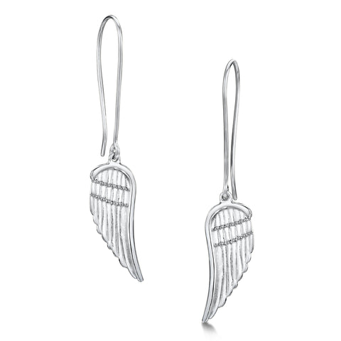 Large Angel Wings Earrings