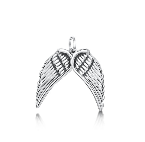 Large Angel Wings Pendant