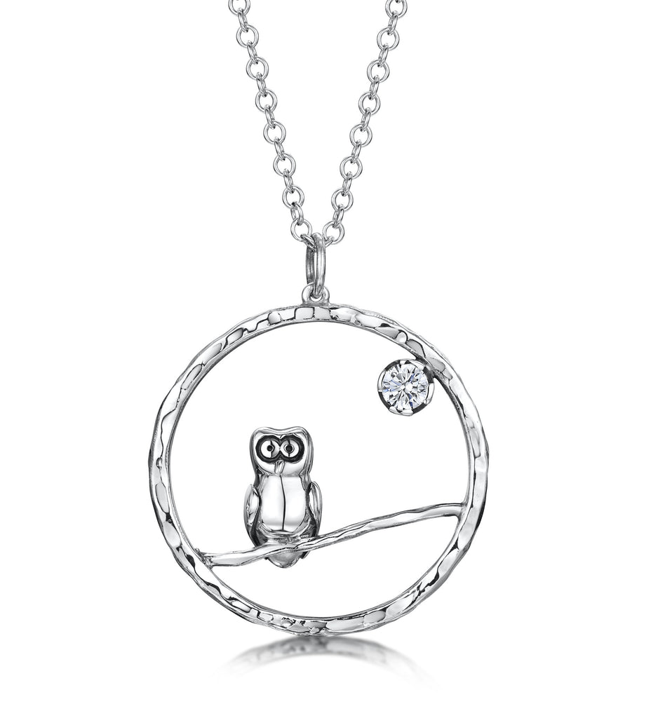 Sterling Silver Owly Charm