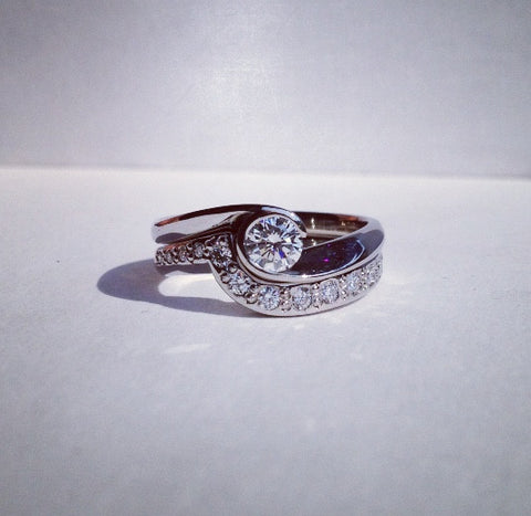 Engagement & Wedding Ring Set
