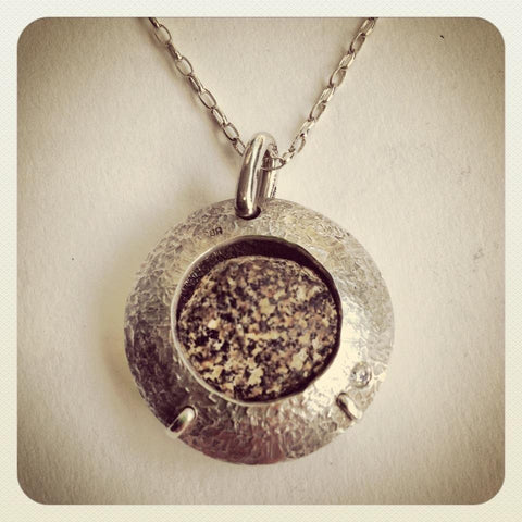Guernsey Pebble Pendant