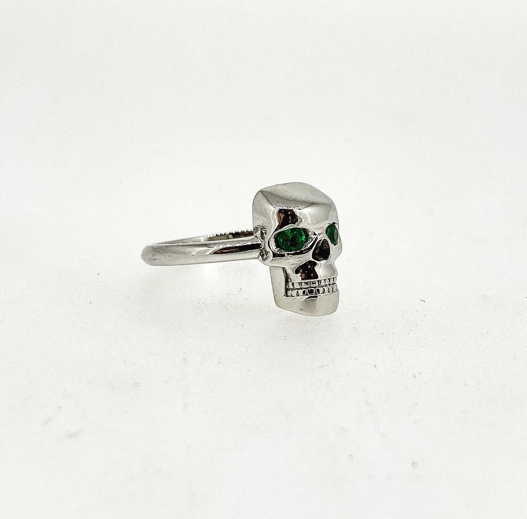 Ready to Ship - Ring Size 12, Platinum Cocktail Engagement Ring with O
