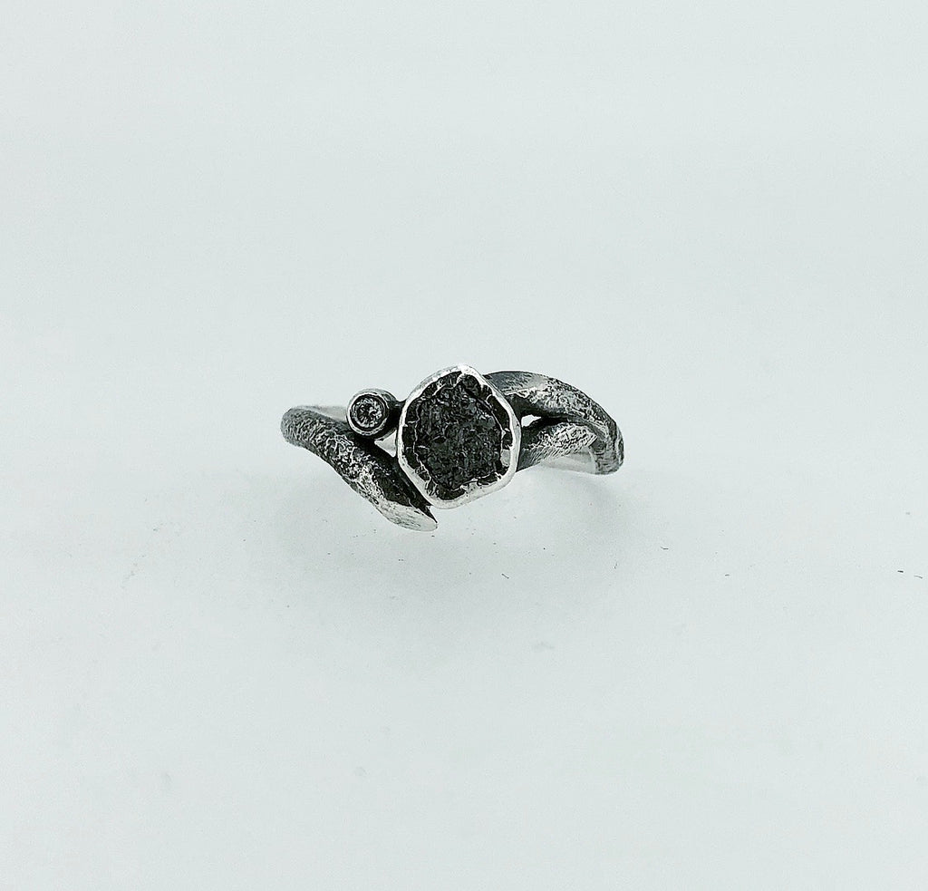 Rough Diamond Ring