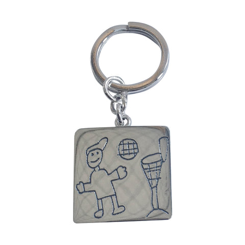 Child's Drawing Keyring