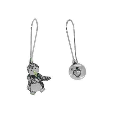 Wiggly Penguin Earrings