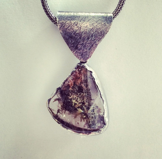 Rutilated Quartz Pendant