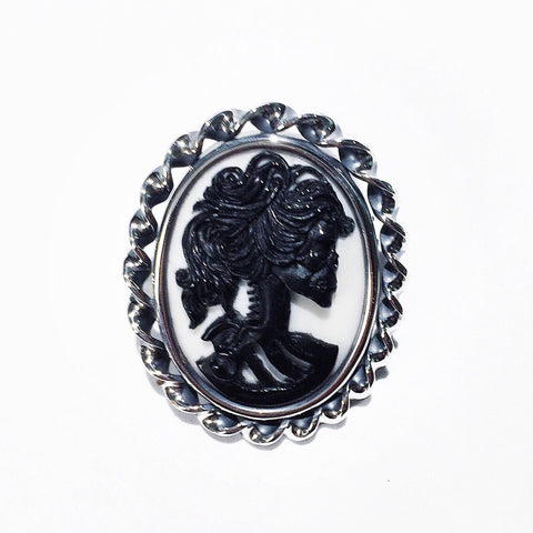 Skull Cameo Pendant