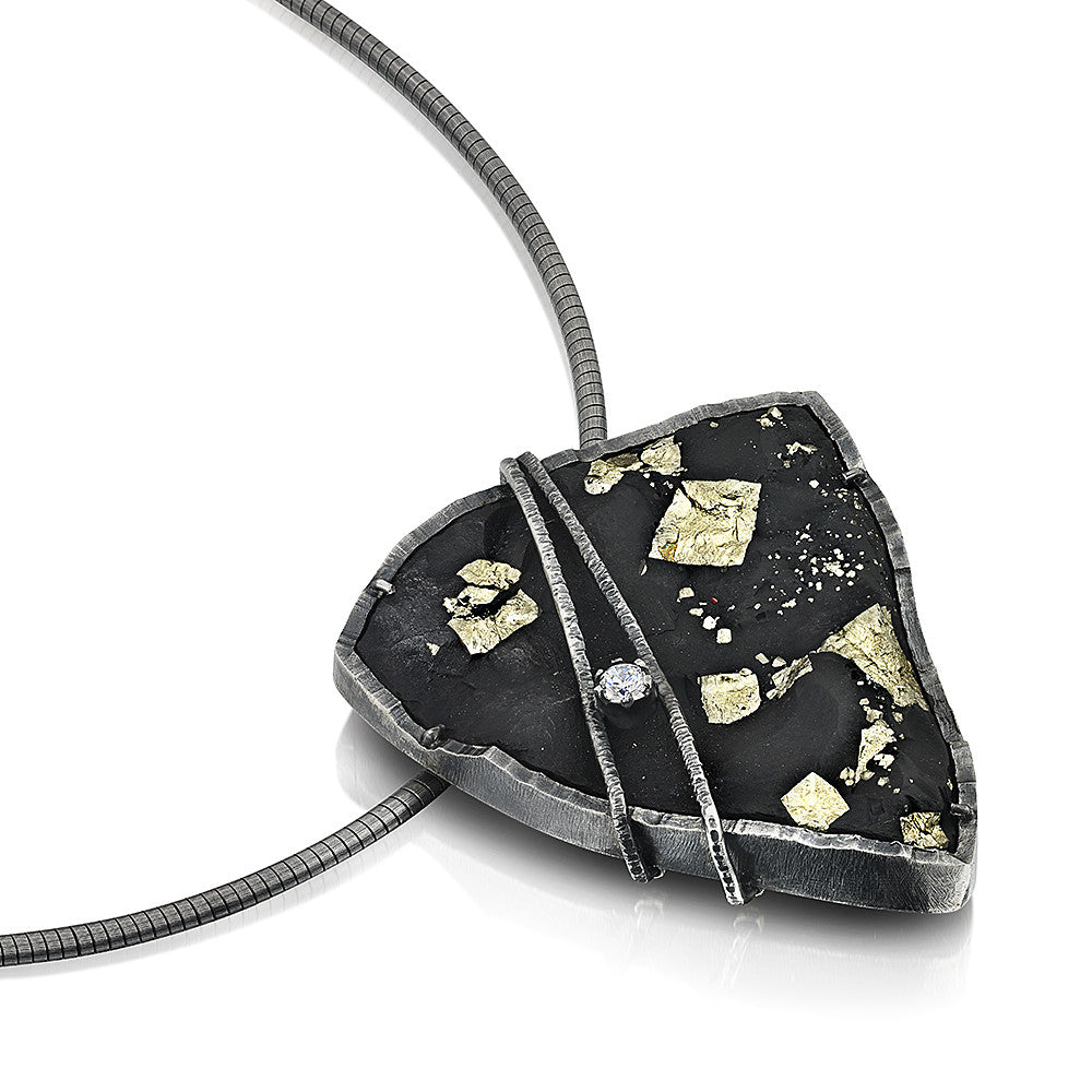 Pyrite pendant