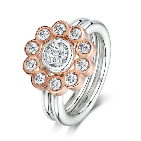 Halo Stacker Ring