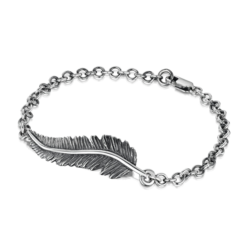 Large Feather Bracelet