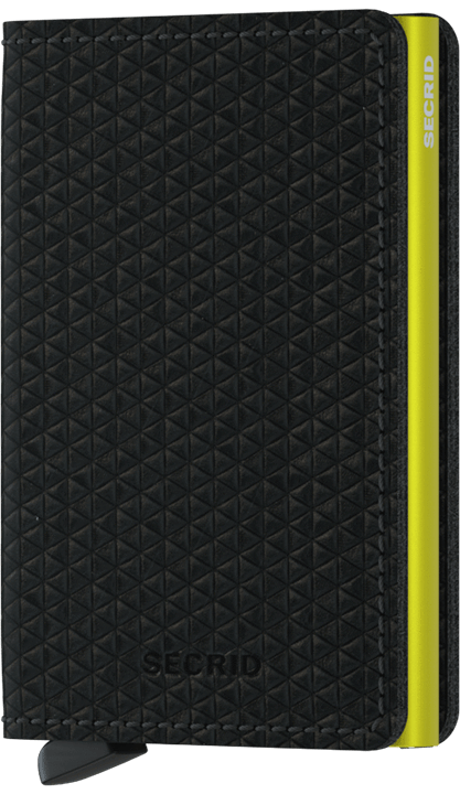 Slimwallet Diamond Black Becky Rowe Jewellery, Handmade in Guernsey