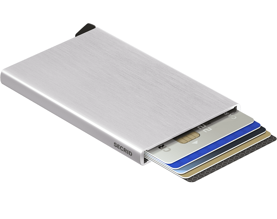 Cardprotector Brushed Silver