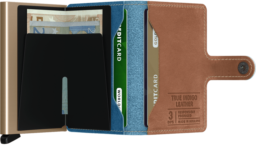 Miniwallet Indigo 3-Sand