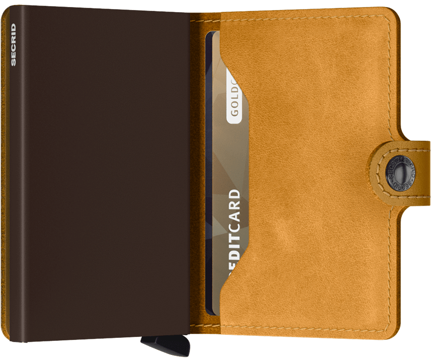 Miniwallet Vintage Ochre