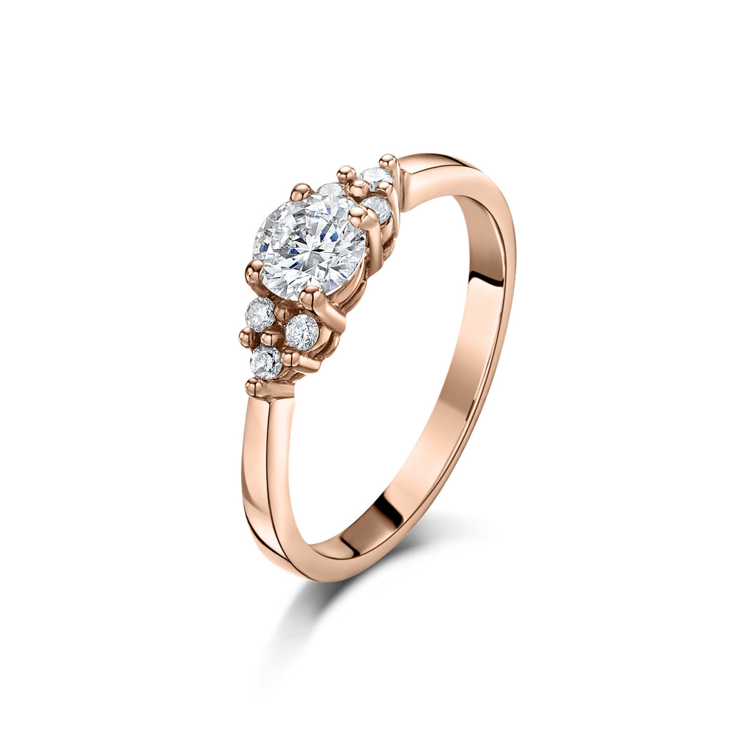 Diamond Engagement and Wedding Set