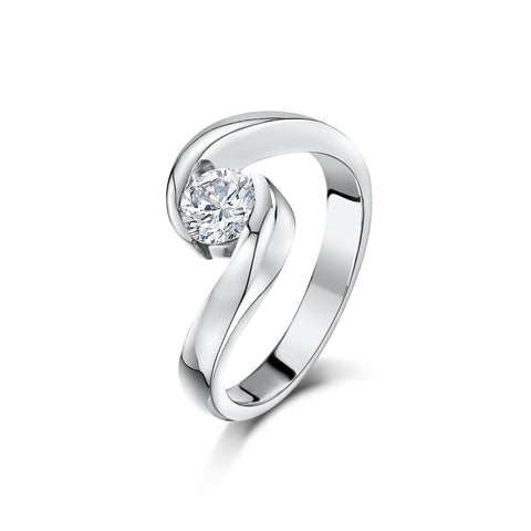 0.5ct Diamond Engagement Ring