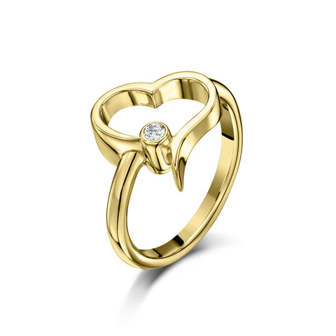 Open Heart Ring