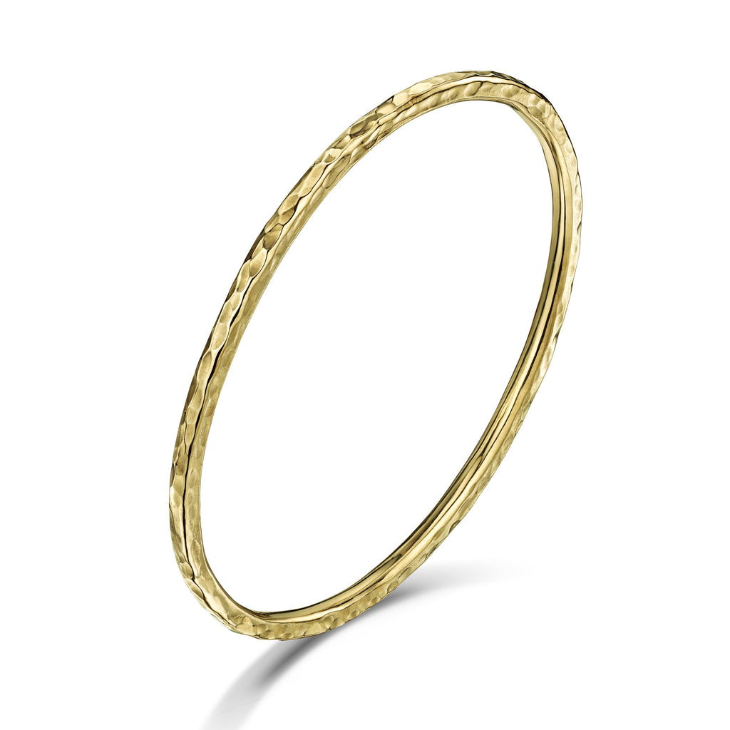 Beaten Bangle (3mm)