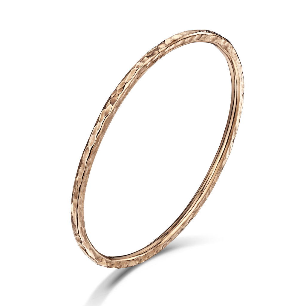 Beaten Bangle (3mm)