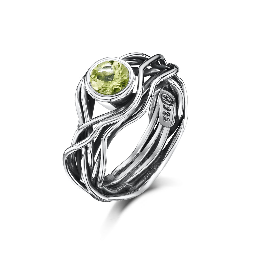 Beautiful Mess Zirconia or Peridot Ring